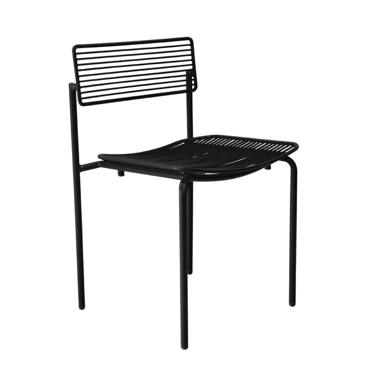 metal slat chairs