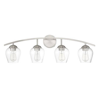 Orren Ellis Dehaan 1 Light Dimmable Led Polished Chrome Vanity Light Wayfair