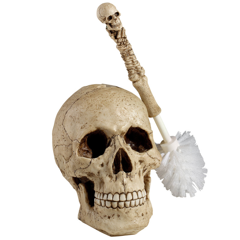 beach themed toilet brush holder