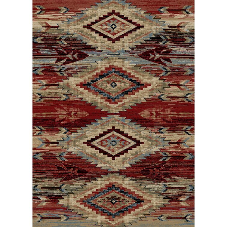 Union Rustic Alleyna Power Loom Performance Multi Rug & Reviews 