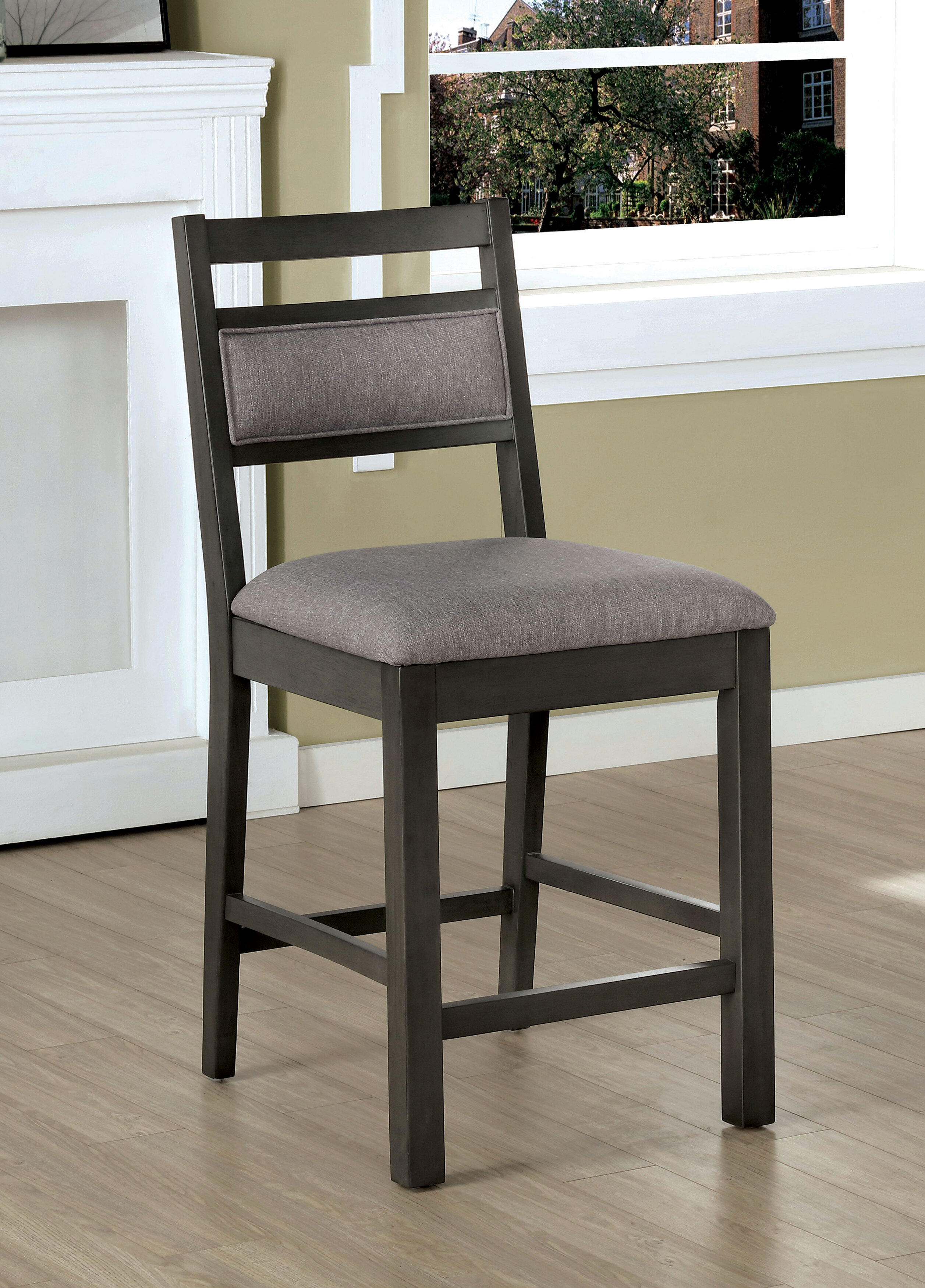 Counter Height Chairs Set Of 2 - Acme Chateau De Ville Counter Height