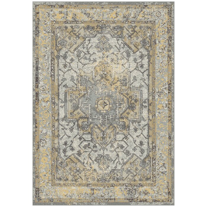 Ophelia Co Whobrey Gray Gold Area Rug Wayfair