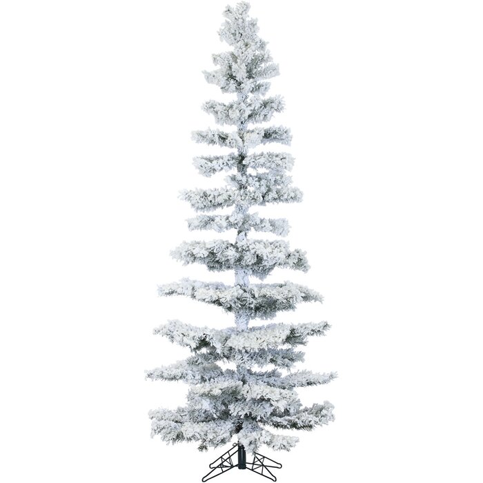 The Holiday Aisle® 7.5' White Pine Artificial Christmas Tree & Reviews ...