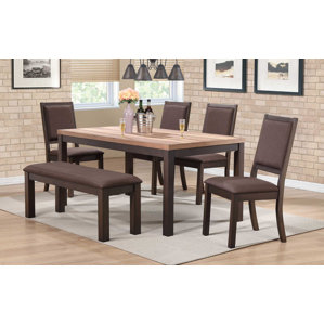 Pereyra 6 Piece Dining Set by Brayden Studio