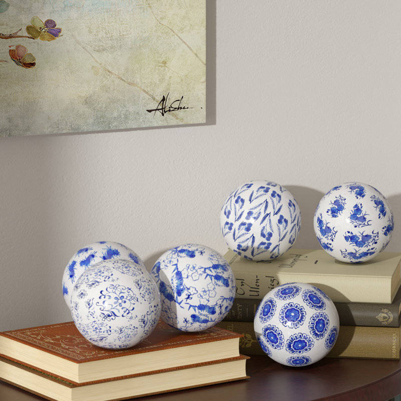 World Menagerie Oriental Design Decorative Balls Reviews Wayfair