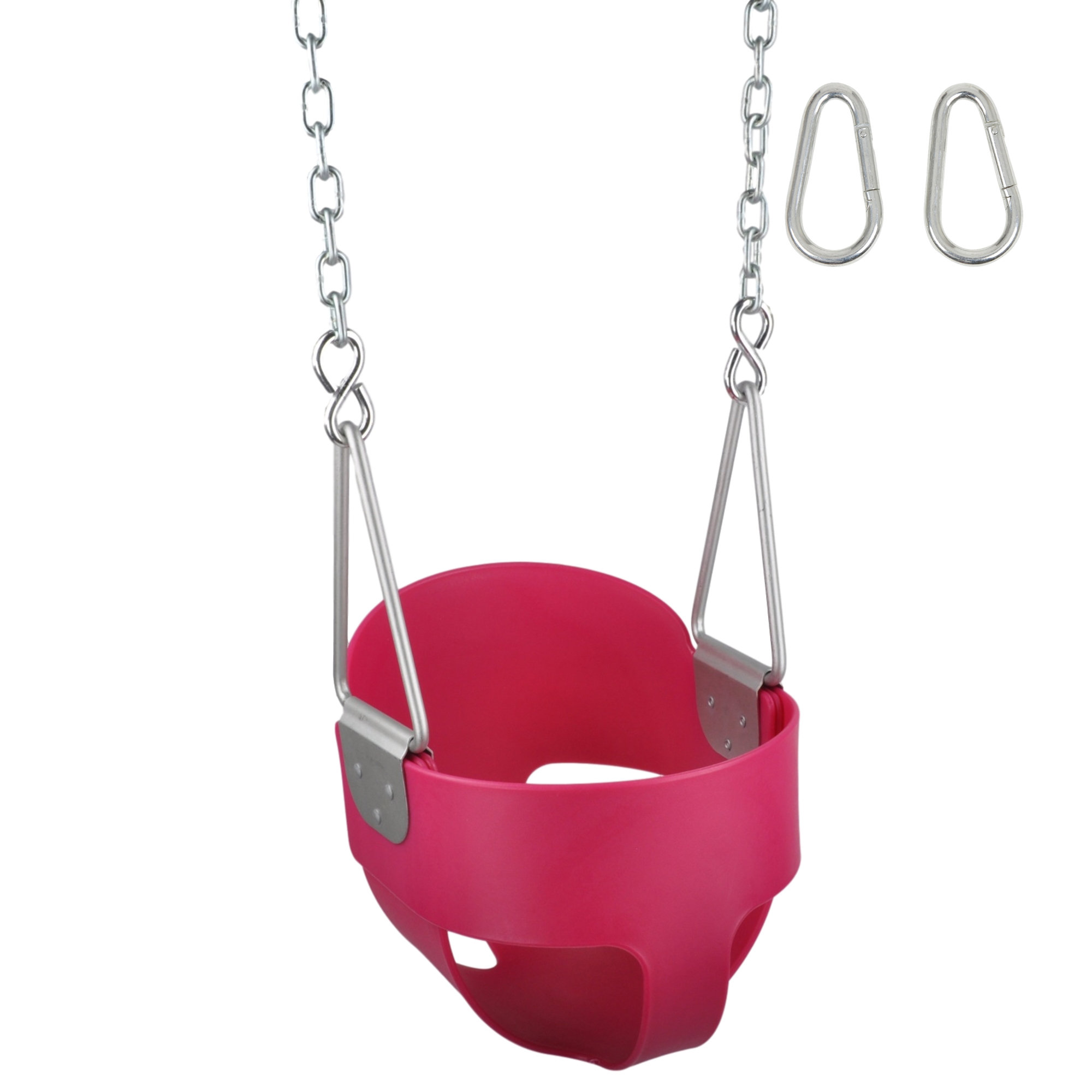 pink baby swing seat