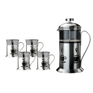 Studio French Press 5 Piece Coffee Set