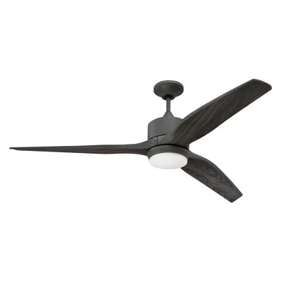 Brayden Studio 60 Inch Dominique 3 Blade Led Ceiling Fan With