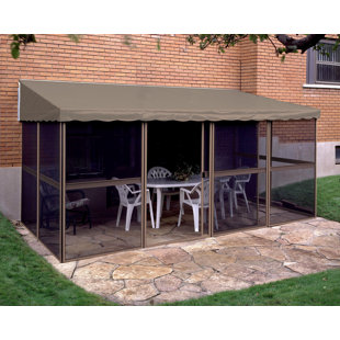 Go to store & view more images Add-A-Room 15 Ft. W x 8 Ft. D Aluminum Patio Gazebo by Gazebo Penguin