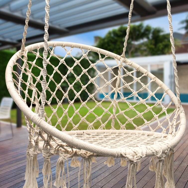 wayfair hanging chair indoor