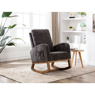 mid century modern nursery glider