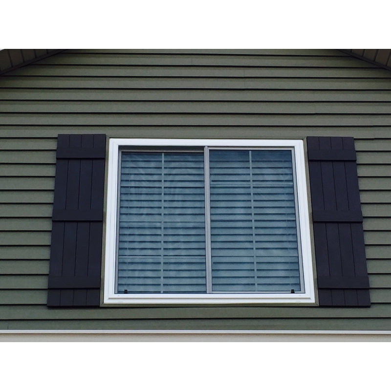 Mid America Board N Batten 14 4 Board Joined Vinyl Standard Shutter 14 X 31 002 Black 1 Pair Board Batten Shutters Home Kitchen