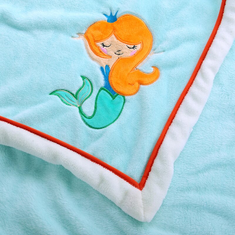 mermaid baby blanket