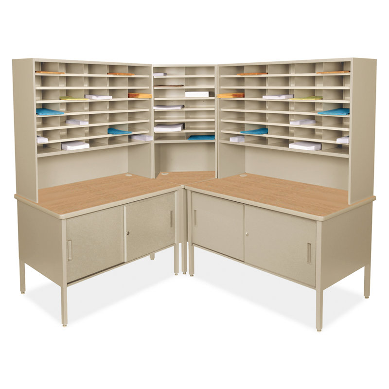 Marvel Office Furniture 84 Compartment Mailroom Organizer | Wayfair