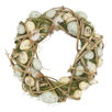 Easter wreath with eggs