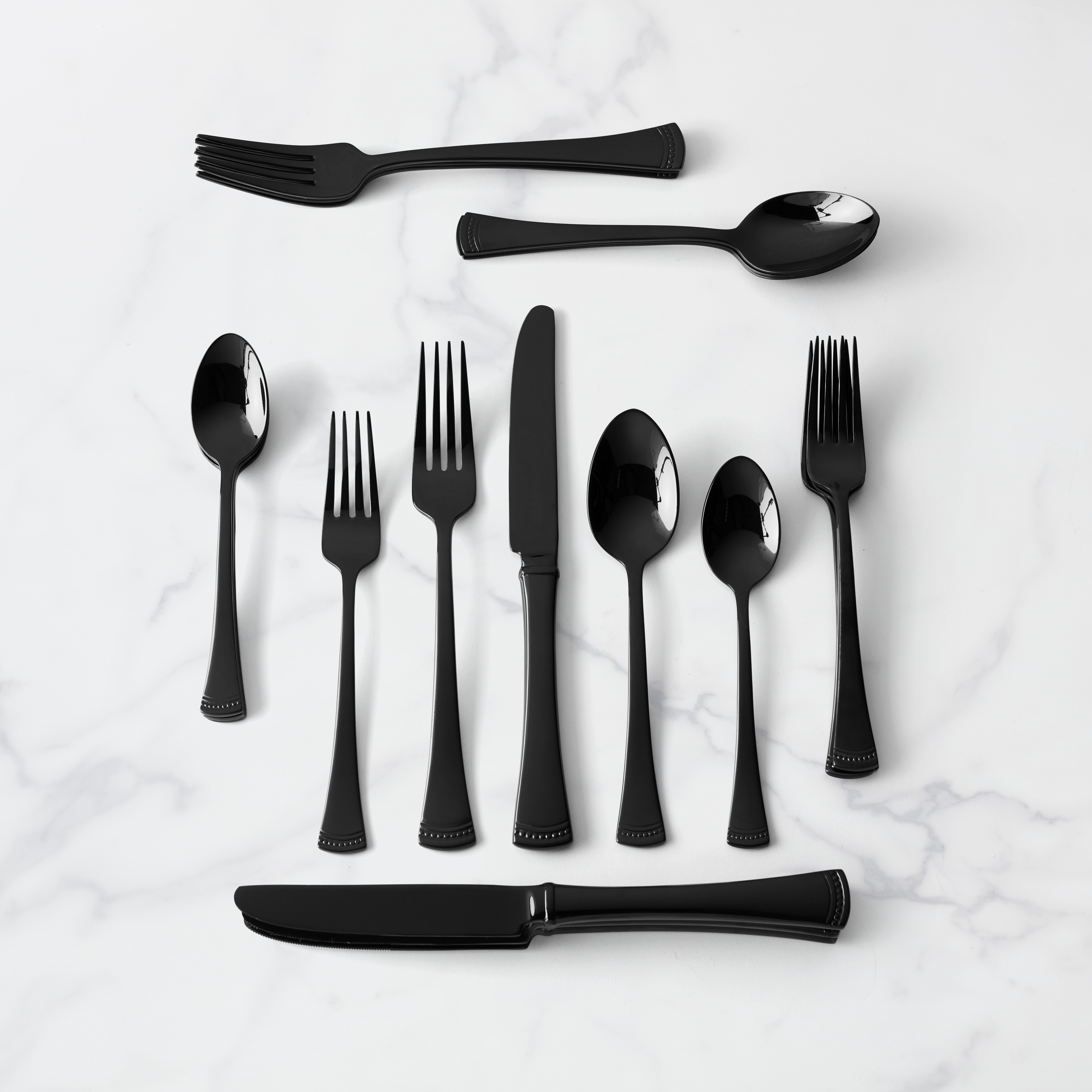 Lenox Portola Stainless Steel Flatware Set of 20 & Reviews Wayfair