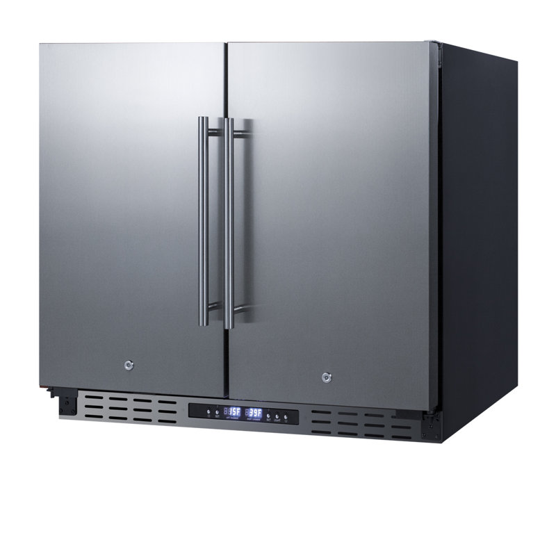 Summit Appliance 5 8 Cu Ft Convertible Undercounter Mini Fridge With Freezer Wayfair