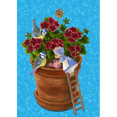 Mouse Garden Garden flag Toland Home Garden
