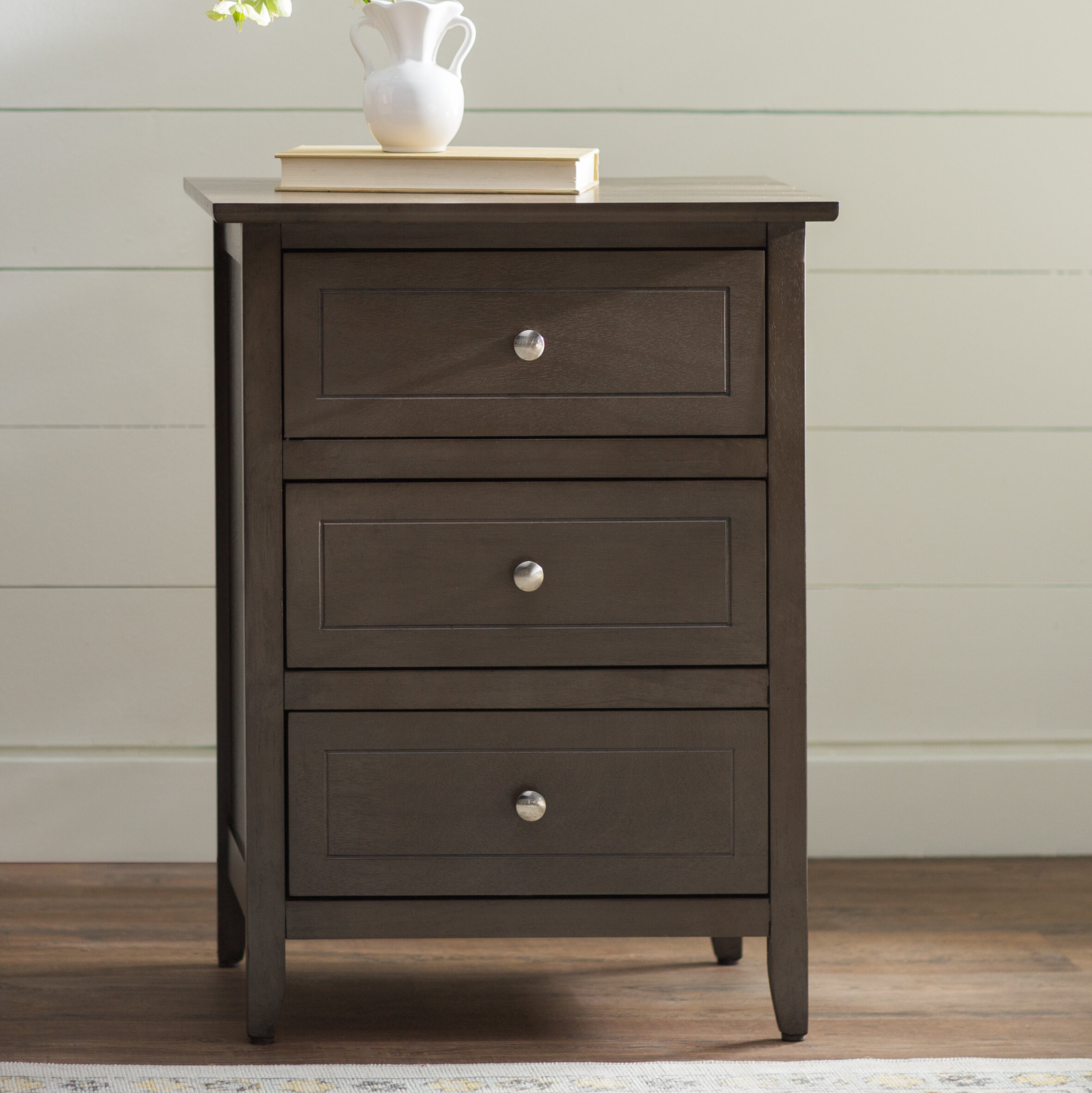 Ovellette 3 Drawer Nightstand Joss Main