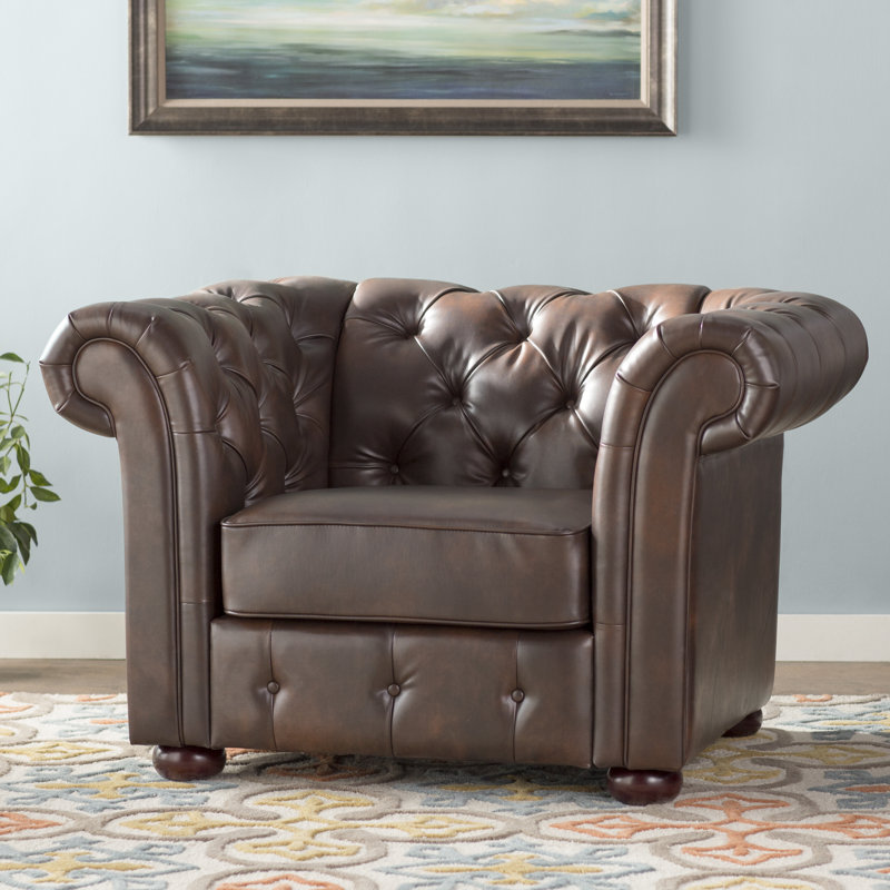 Three Posts Minnie Chesterfield Chair Reviews Wayfair Three Posts Minnie Chesterfield Chair