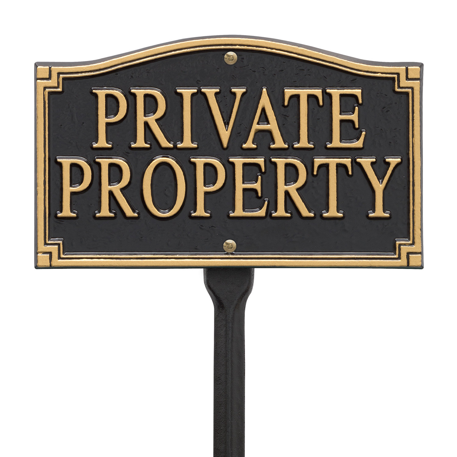Whitehall Products Private Property Statement Garden Sign Reviews Wayfair