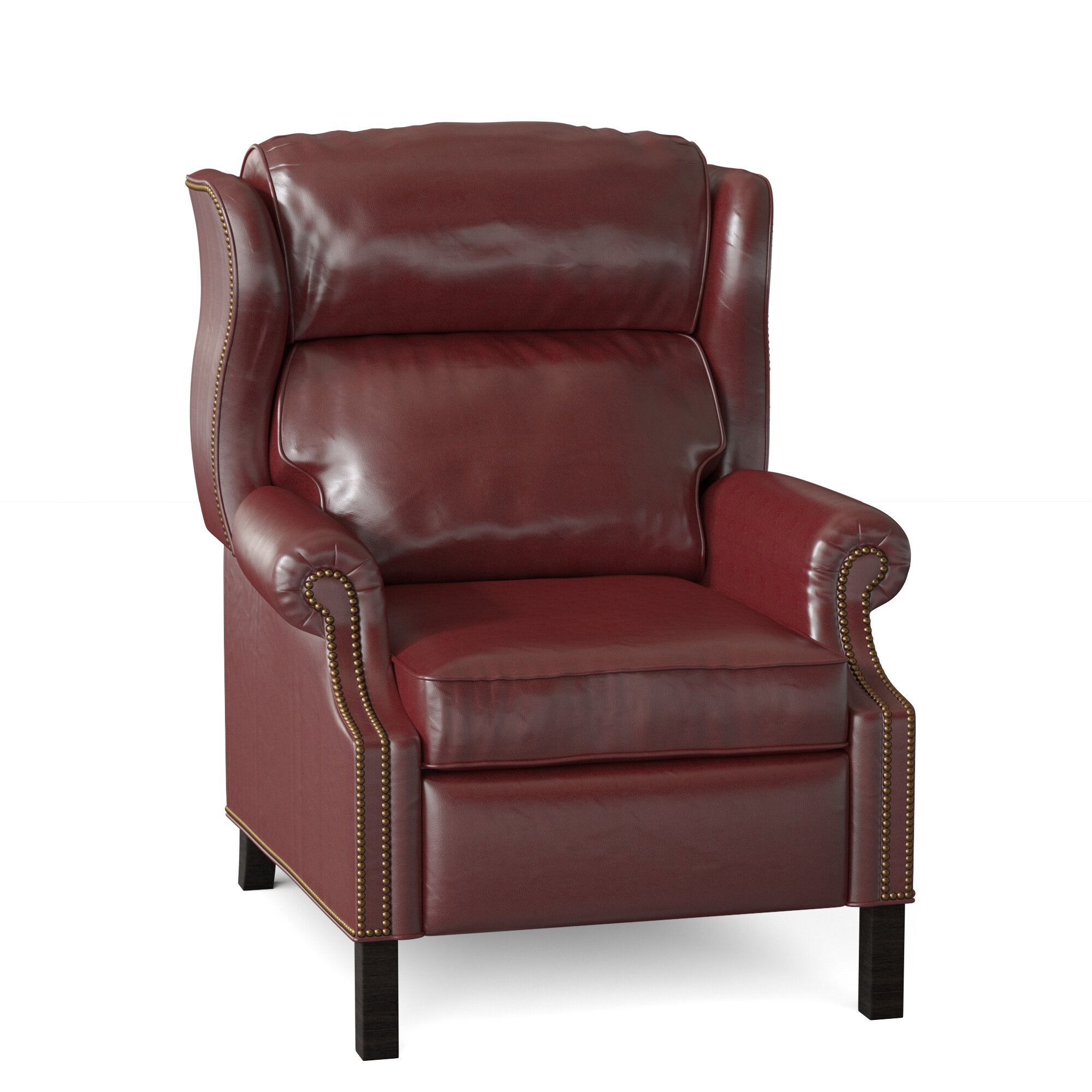 bradington young chippendale reclining wing chair