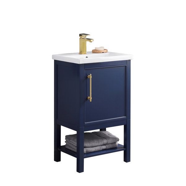 Navy Blue Vanity Bathroom Wayfair