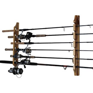Aluminum Alloy 24 Rods Rack Fishing Rod Pole Holder Stand Storage Portable 2Pack 