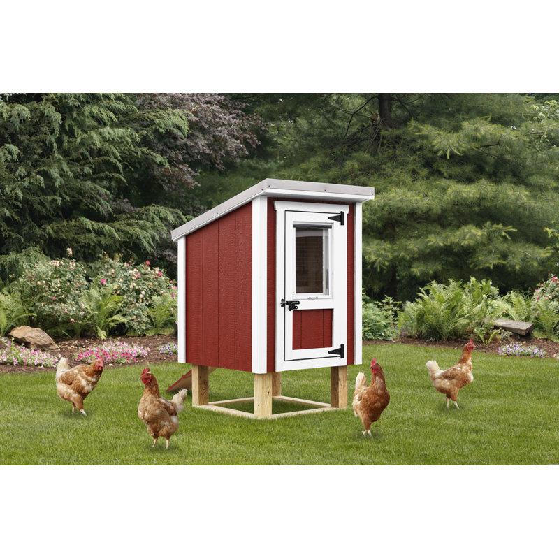 Yardcraft Backyard Chicken Coop With Nesting Box And Roosting Bar Wayfair