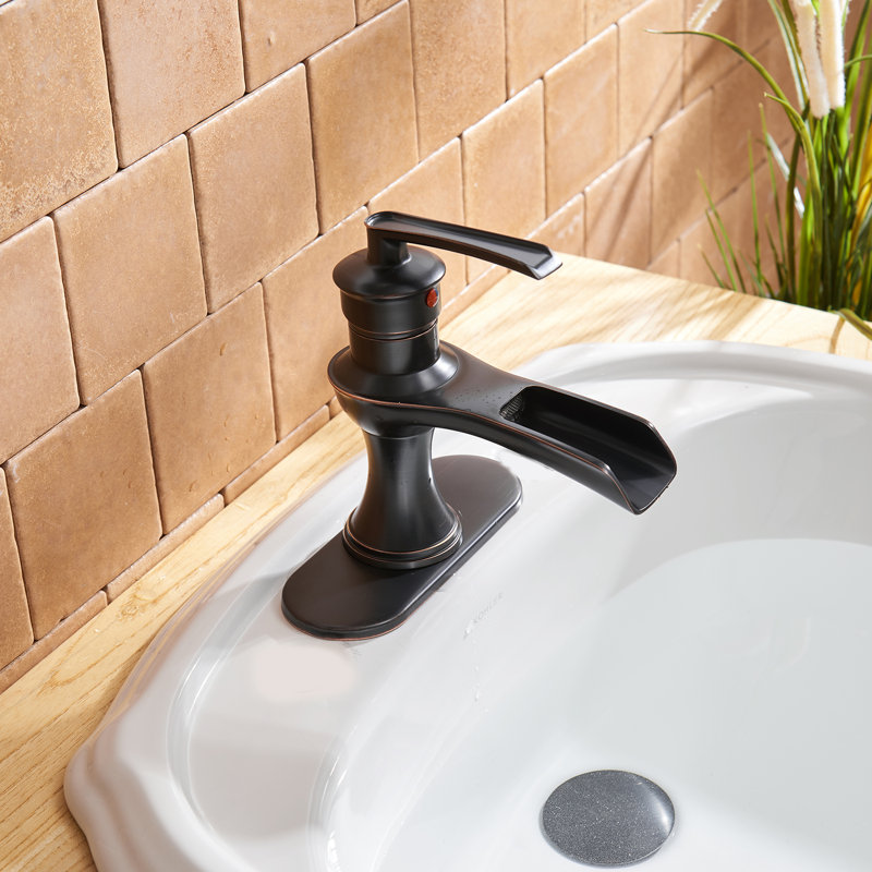 Dfi Lavatory Single Hole Bathroom Faucet With Drain Assembly Wayfair