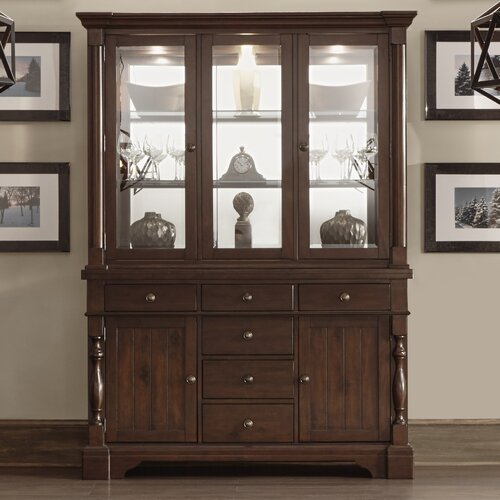 Three Posts™ Donnellson China Cabinet | Wayfair