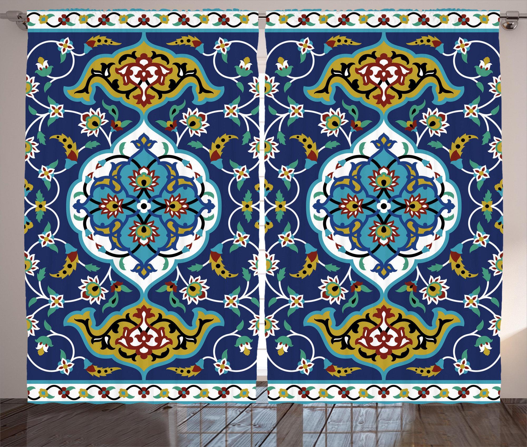 Moroccan Cool Jacket,Authentic Oriental Motif with Vintage Byzantine Style Tile Effects Artwork for Travel,S