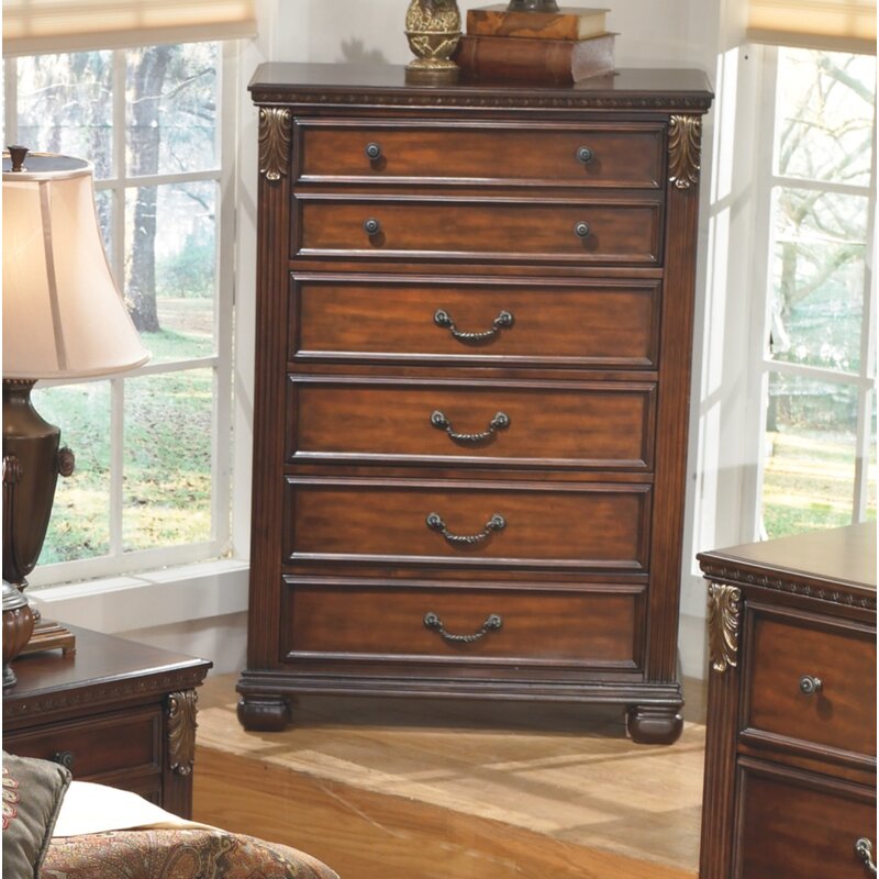 Astoria Grand Rosia 5 Drawer Chest & Reviews | Wayfair