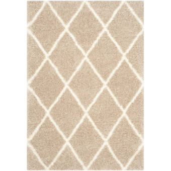 Marlow Home Co Teppich Cowen In Weizenbraun Beige Wayfair De