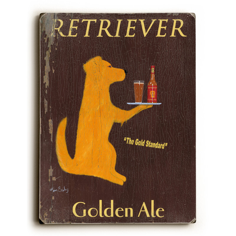 Retriever Golden Ale Vintage Advertisement