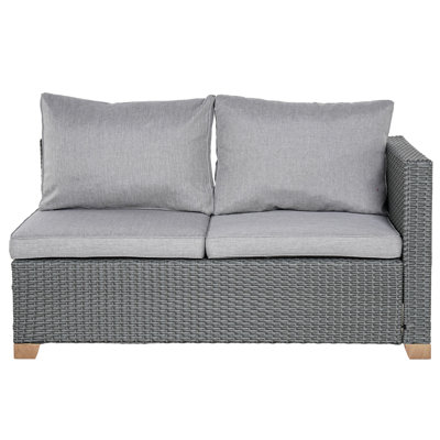 Wicker Left Arm Loveseat(incomplete)