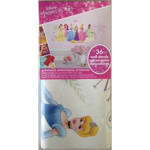 Room Mates Popular Characters Disney Princess Wall Decal & Reviews ...