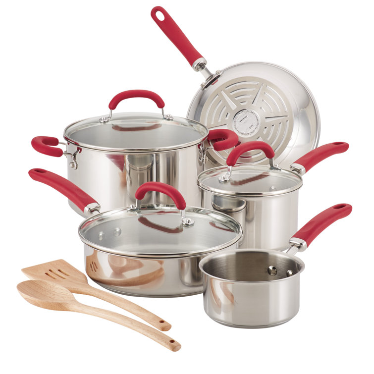 Cookware Set 20 Piece Stainless Steel with Kitchen Essential Pots Pans Steamer Cookware Set 20 Piece Stainless Steel with Kitchen Essential Pots Pans Steamer