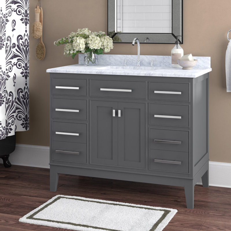 Charlton Home Arminta 42 Single Bathroom Vanity Set Reviews Wayfair Ca