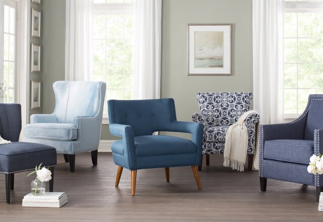 Blue Accent Chairs