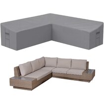 Patio Furniture Set Cover Outdoor Sectional Sofa Set Covers Outdoor Table and Chair Set Covers Water Resistant Heavy Duty 128 L x 83 W x 28 H 