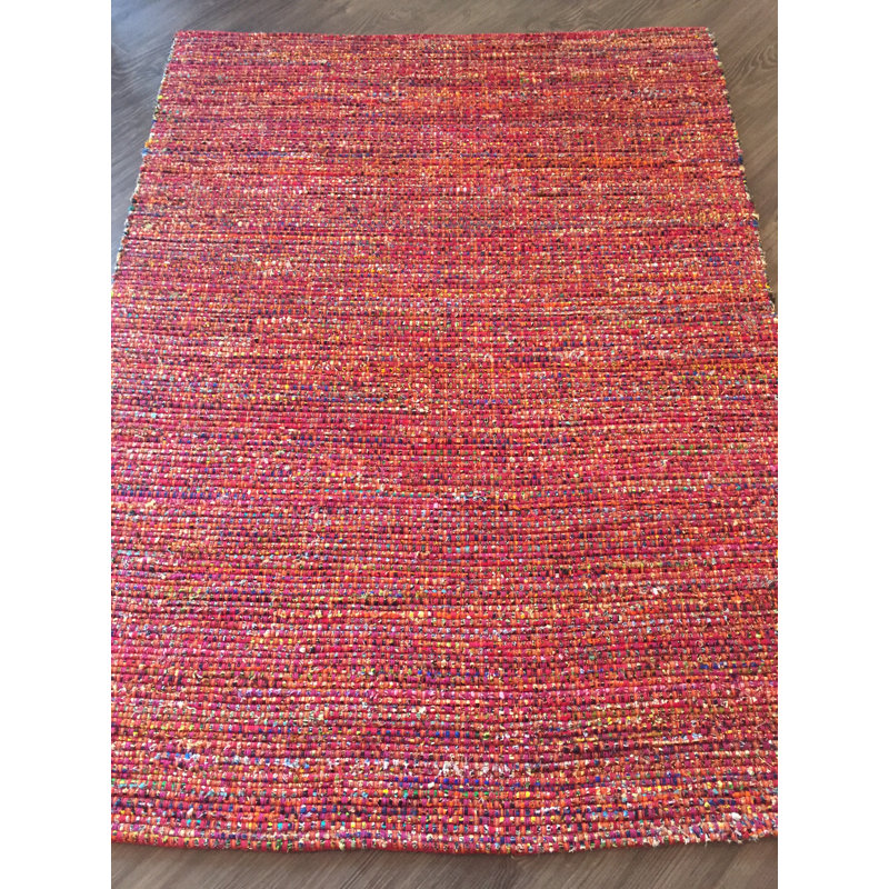Am Home Textiles Hand Woven Red Area Rug Wayfair Hand Woven Red Area Rug