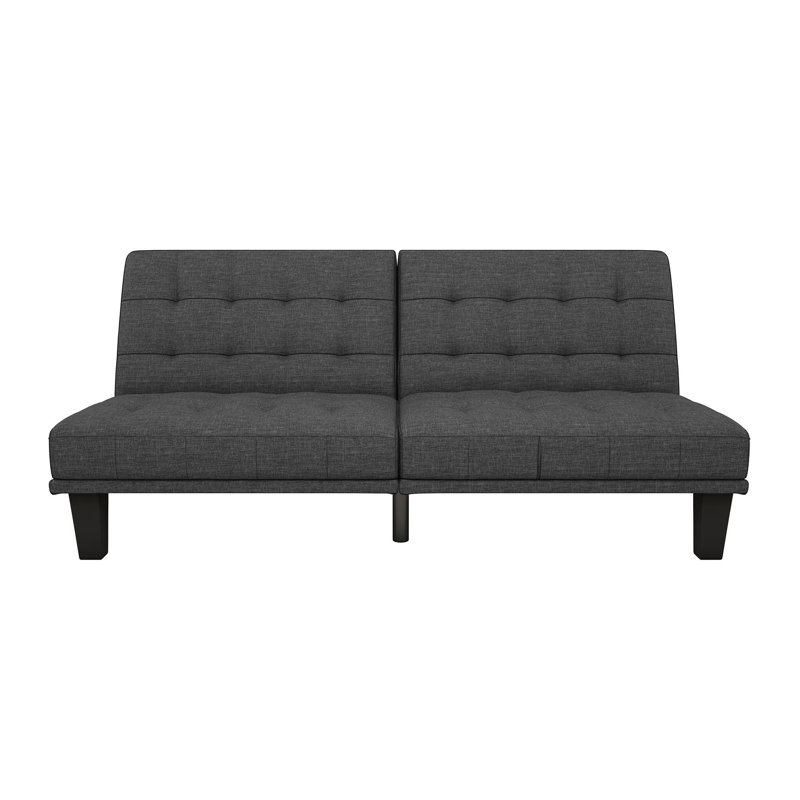 Wade Logan Haysi Futon Lounger Convertible Sofa Reviews Wayfair Haysi Futon Lounger Convertible Sofa