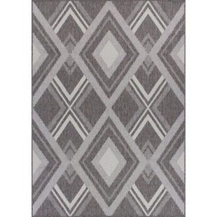 Tennyson Weather-Proof Gray Indoor/Outdoor Area Rug Wrought Studio Fashion and beautiful backpack