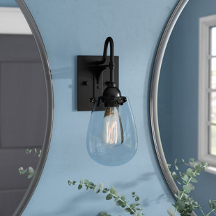 Best Kiley 1-Light Bath Sconce By Williston Forge Wall Lights Kiley 1-Light Bath Sconce By Williston Forge Wall Lights