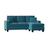 Navy Blue Chaise Sofa Wayfair