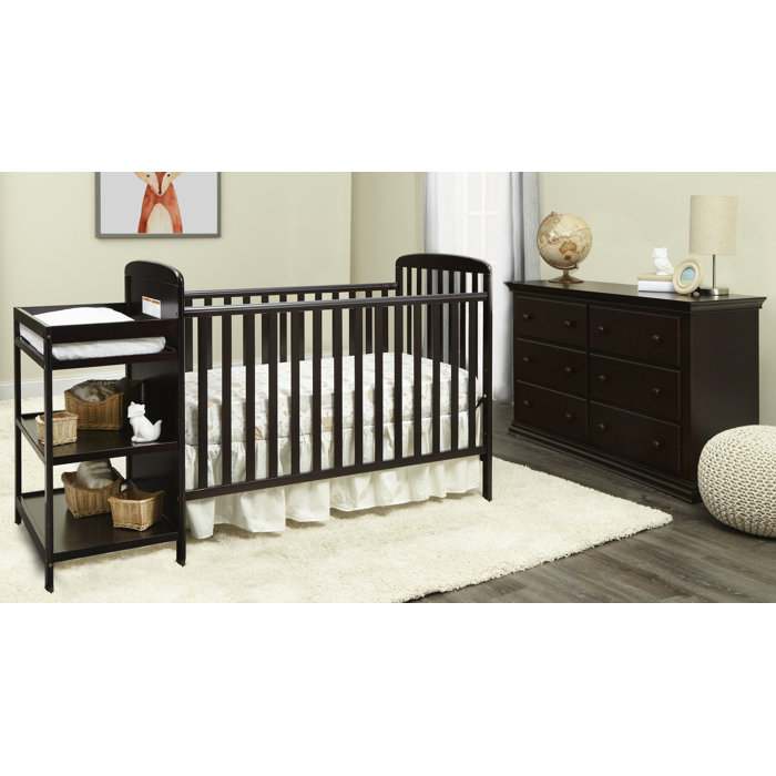 Suite Bebe Ramsey 3 In 1 Convertible Crib And Changer Wayfair Ca