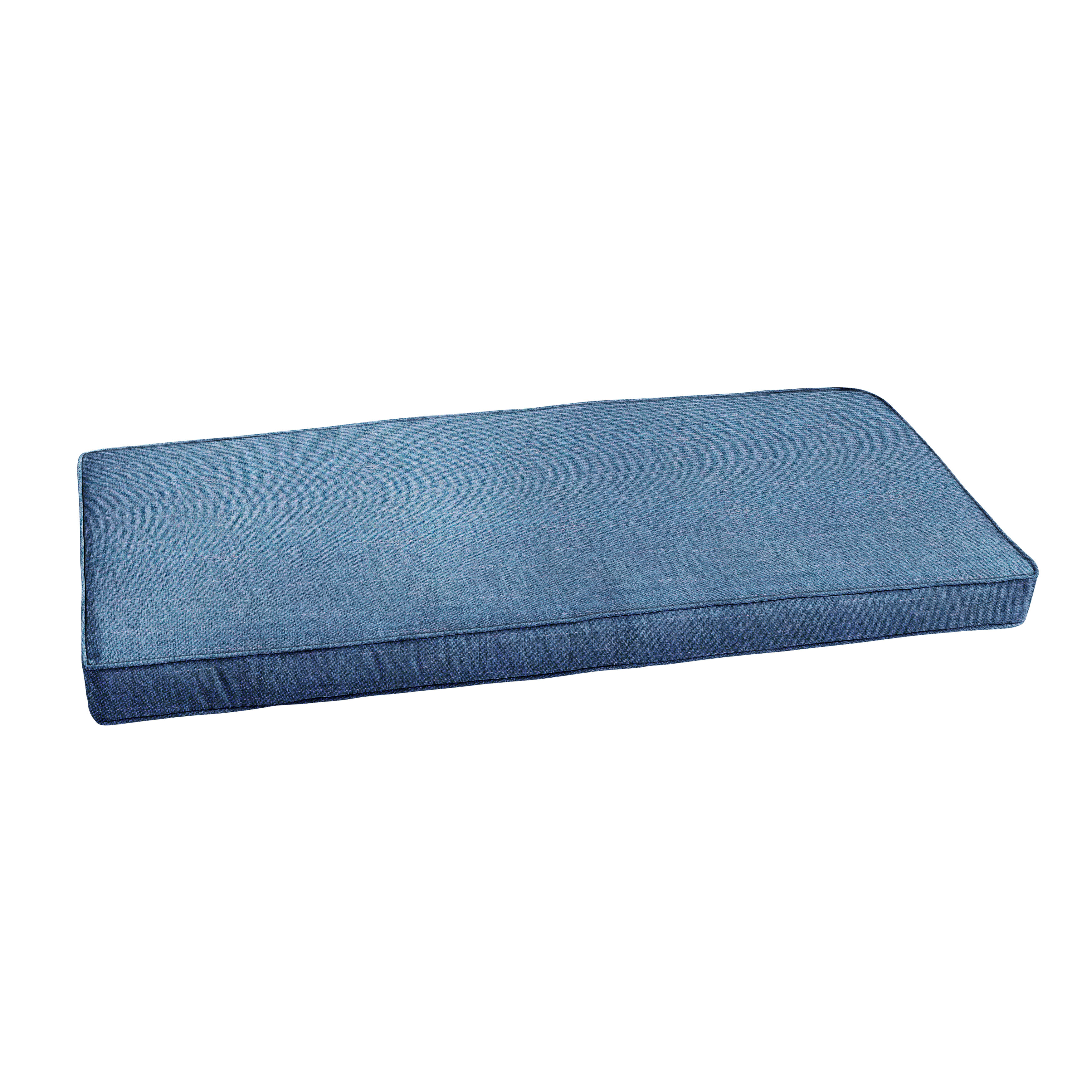 blue seat cushion