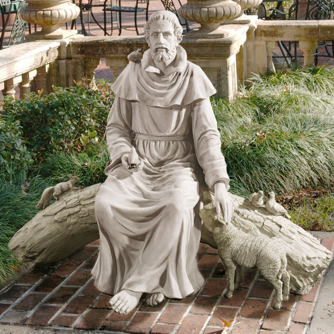 Design Toscano In Nature S Sanctuary St Francis Garden Statue
