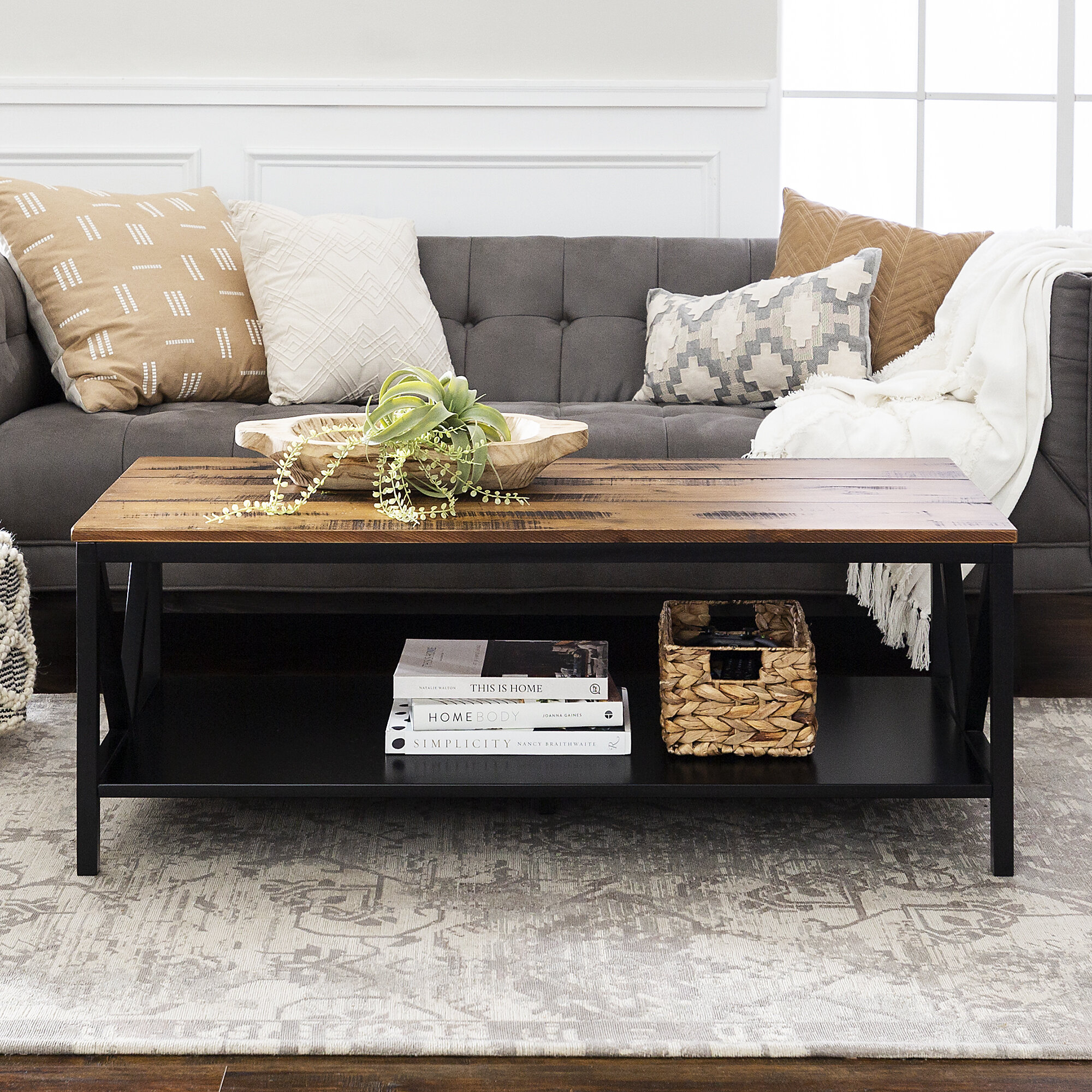 Black Brown Coffee Tables You Ll Love In 2021 Wayfair